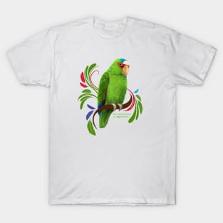 White Fronted Amazon Parrot T-Shirt